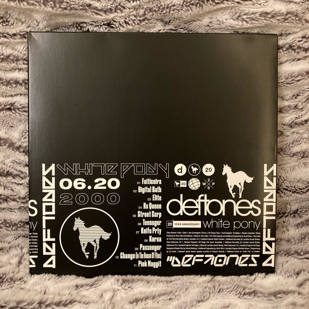 Deftones white pony 20th anniversary vinyls.